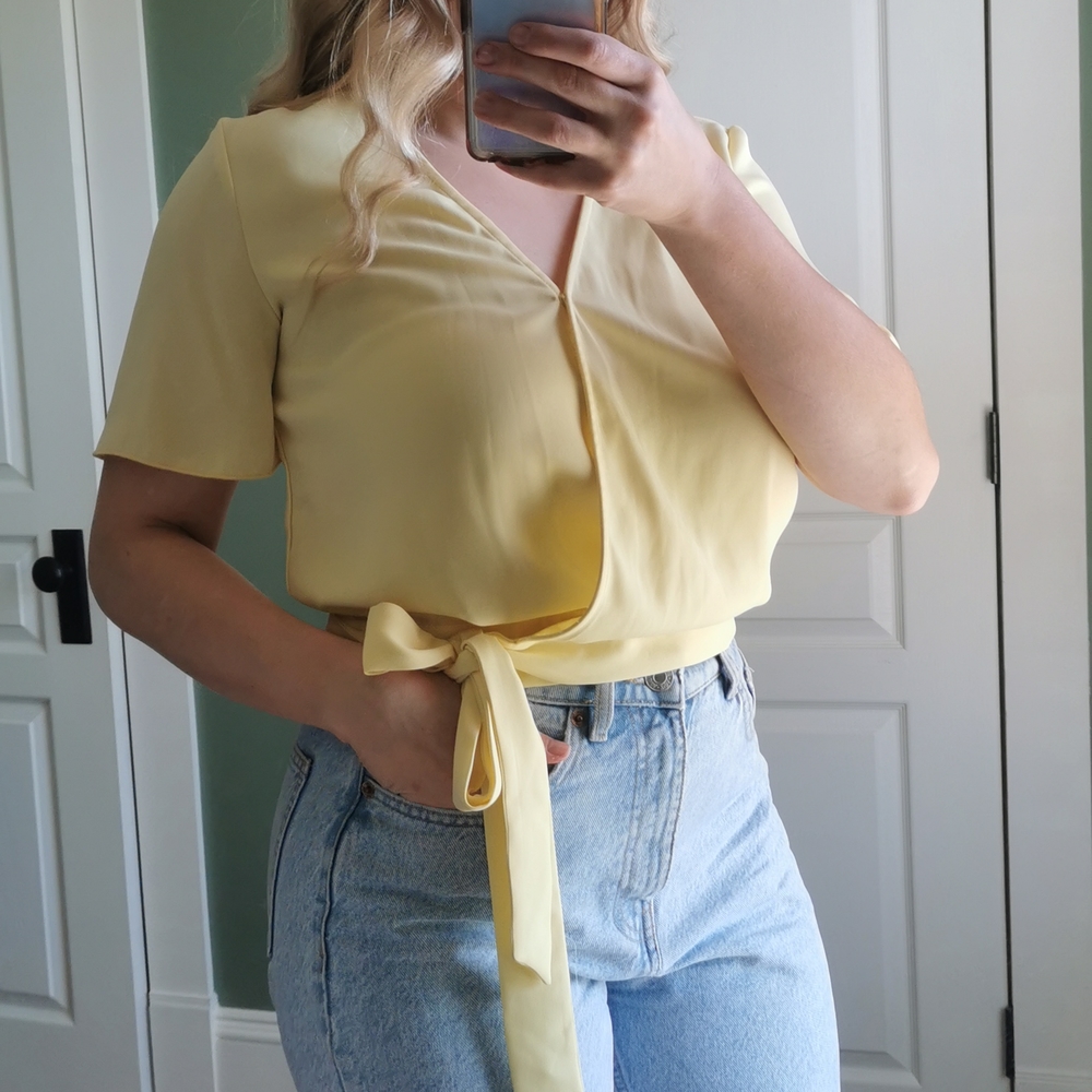 Wrap style top